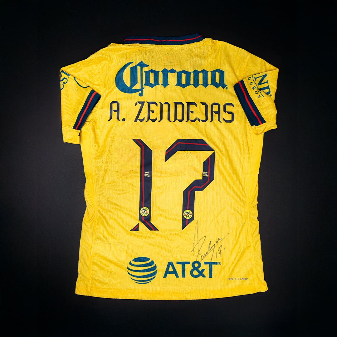 Jersey Firmado Alejandro Zendejas - Club América